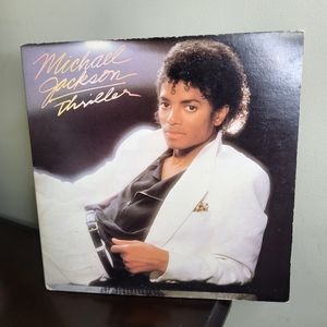 RARE Original Michael Jackson 'Thriller' Vynl Record, 1982 Original with Error